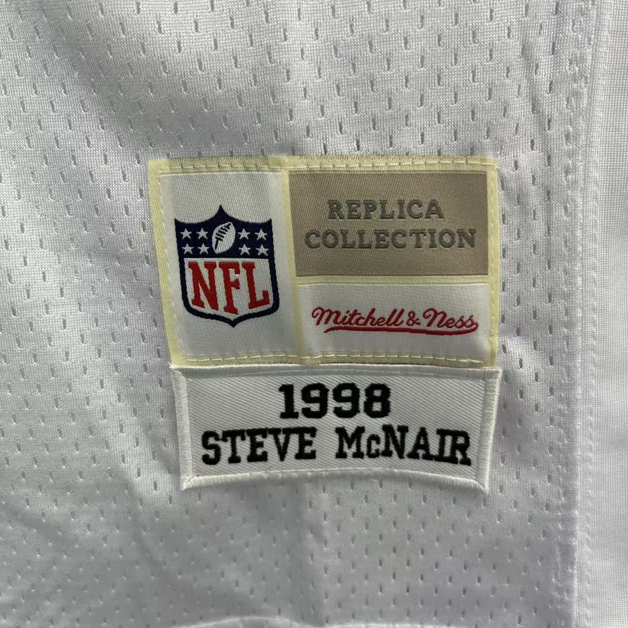 Steve McNair Houston Oilers Official NFL Mitchell & Ness Jersey
