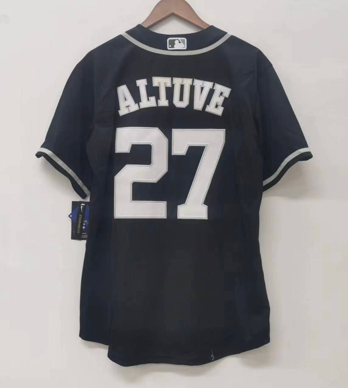 Jose Altuve Houston Astros Jersey Official MLB Nike black