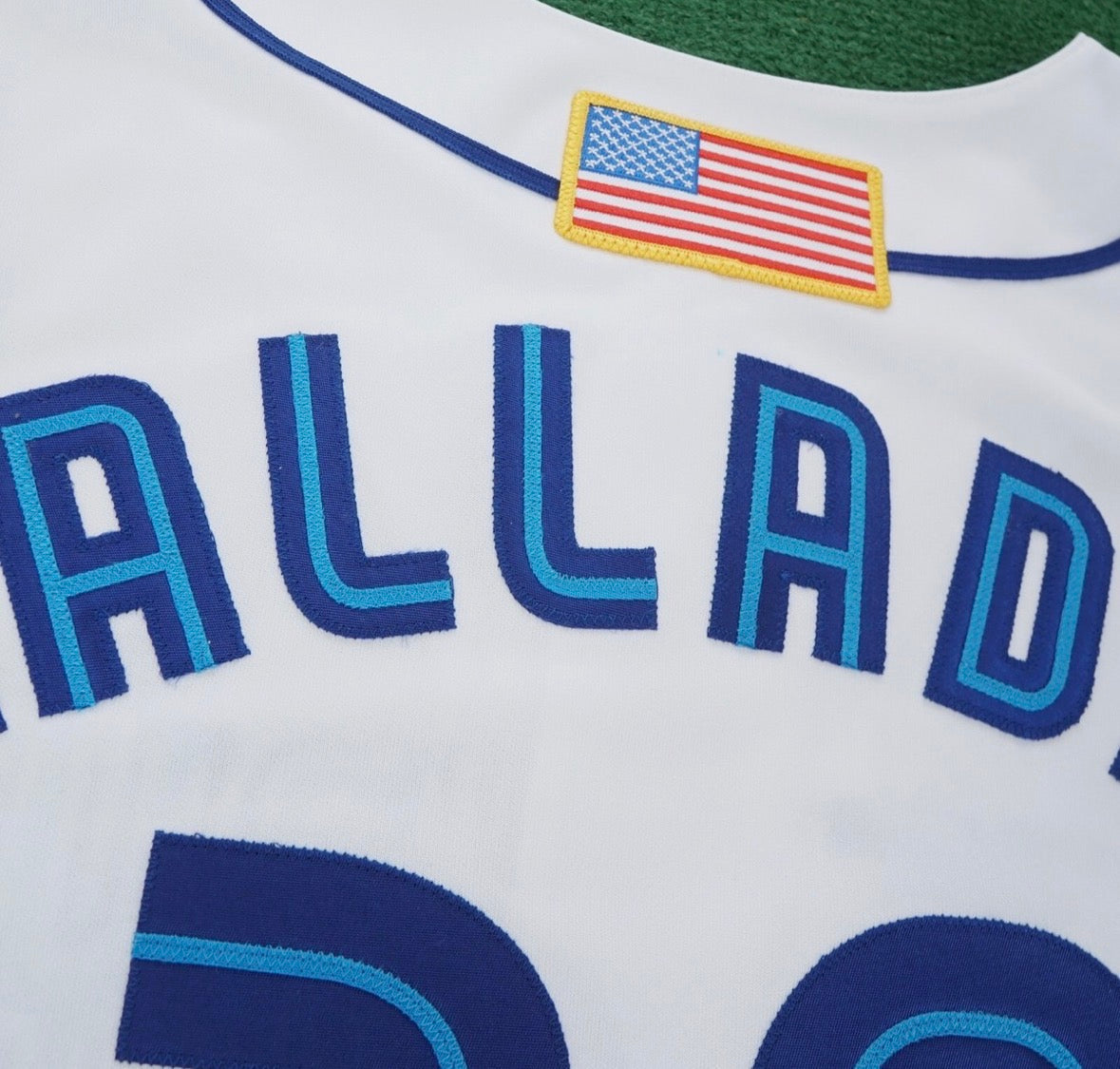 Roy Halladay YOUTH KIDS Toronto Blue Jays Official MLB  Jersey Majestic white