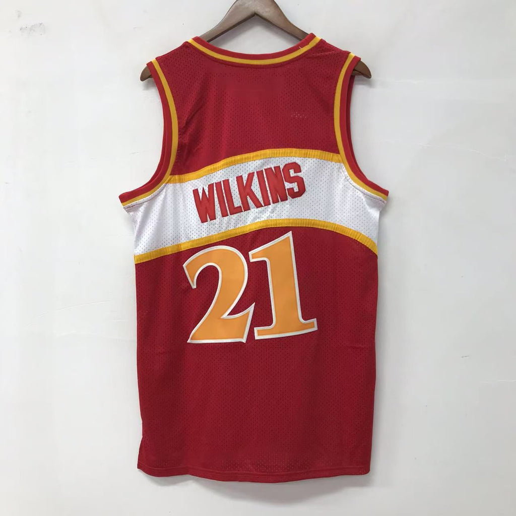 Dominique Wilkins Atlanta Hawks Jersey Mitchell & Ness