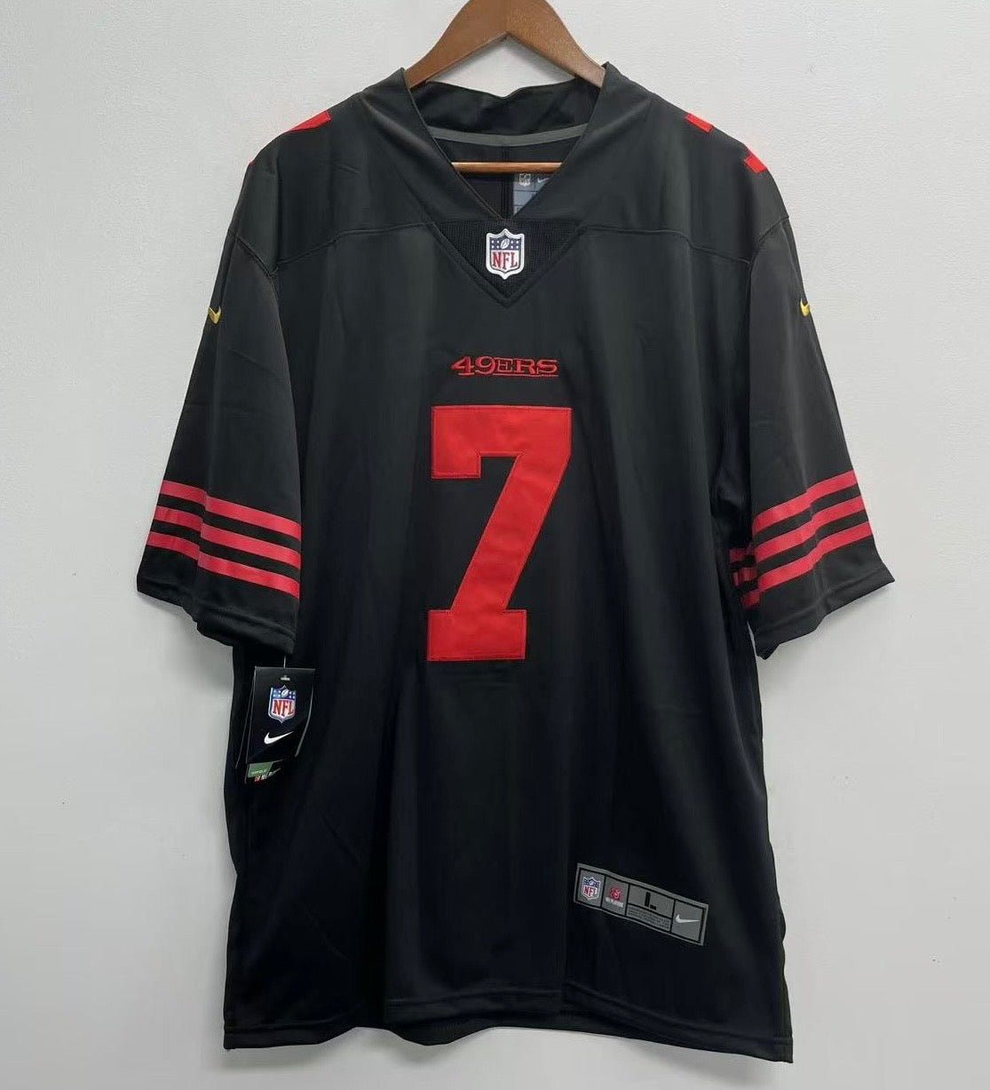 Colin Kaepernick San Francisco 49ers black Nike NFL Jersey