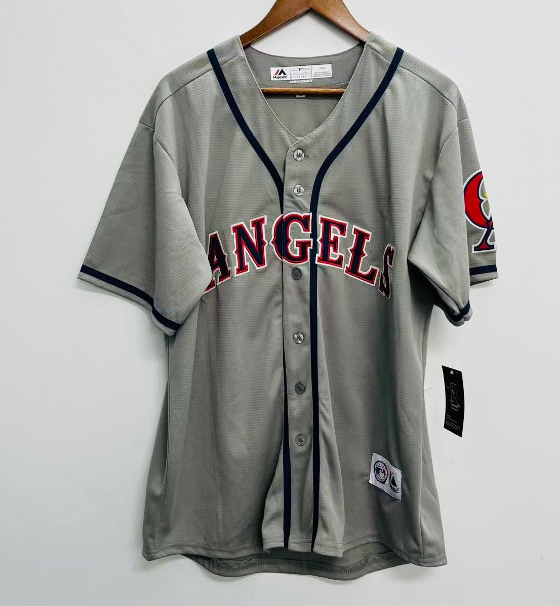 Bo Jackson Anaheim California Angels Official MLB Majestic Jersey