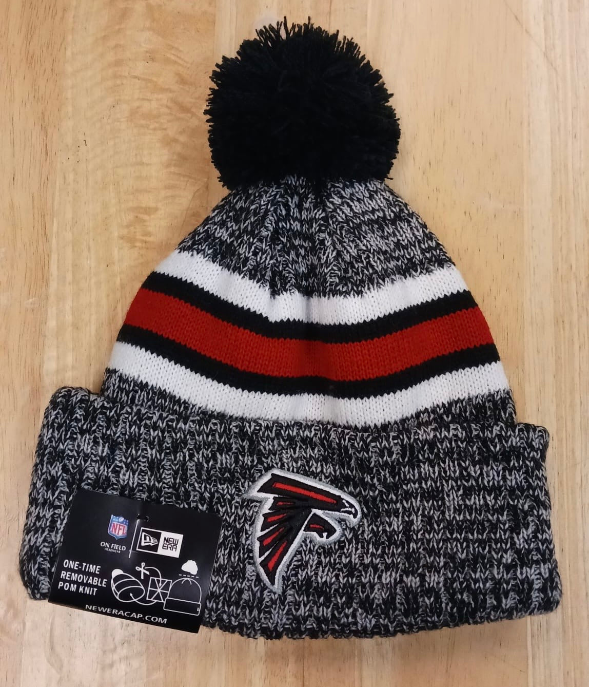 Atlanta Falcons NFL New Era winter knit Hat with Pom Pom