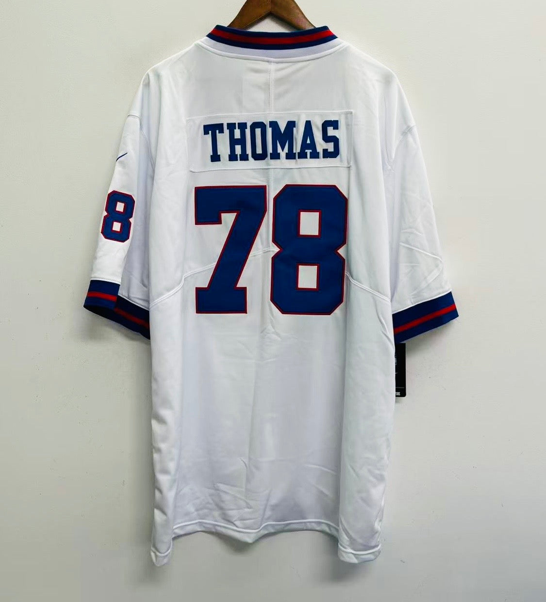 Andrew Thomas New York Giants official NFL Nike Jersey white