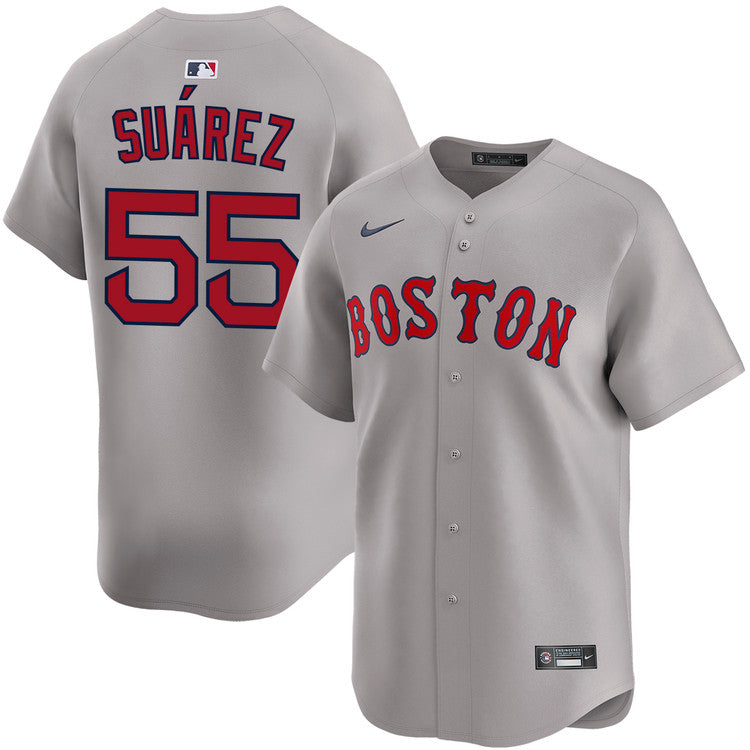 Ranger Suarez YOUTH KIDS Boston Red Sox Official MLB Jersey gray