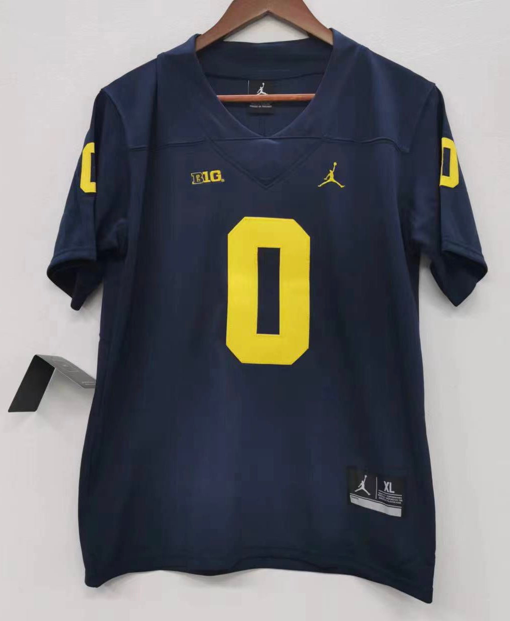 Mike Sainristil Michigan Wolverines Official NCAA Jersey Blue