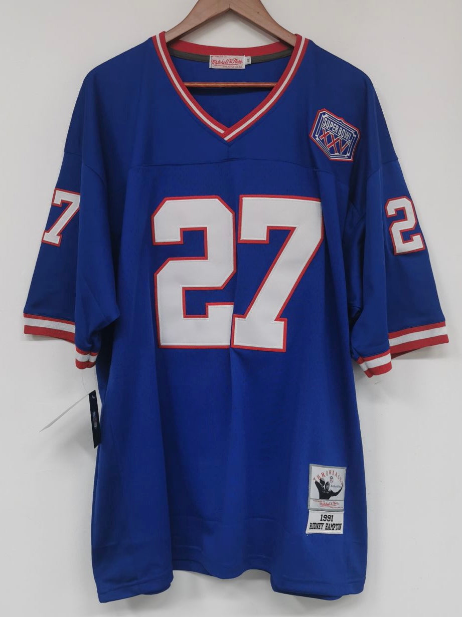 Rodney Hampton Mitchell & Ness New York Giants Jersey