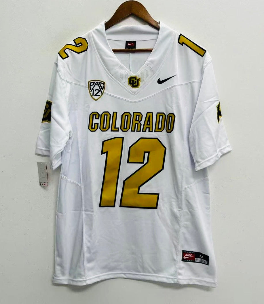 Travis Hunter Colorado Buffaloes Jersey NIKE white