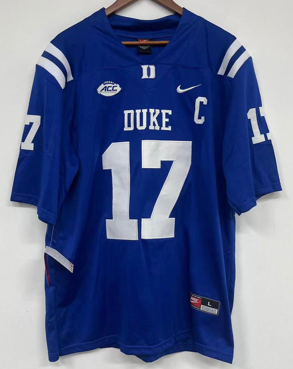 Daniel Jones Duke Blue Devils Official NCAA Nike Jersey