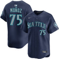 Andres Munoz YOUTH KIDS Seattle Mariners Official MLB Nike Jersey blue