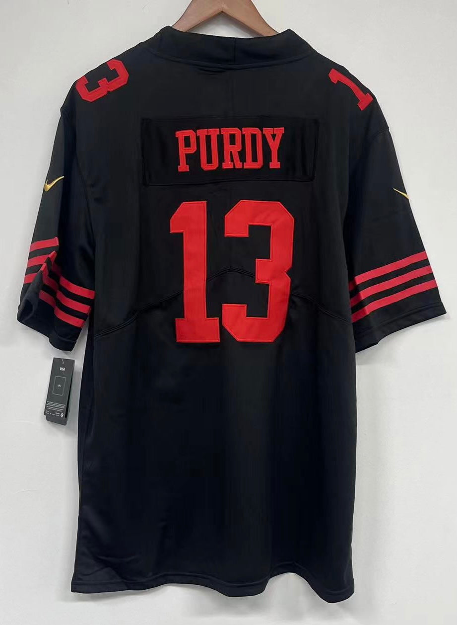 Brock Purdy San Francisco 49ers Official NFL Nike Jersey black