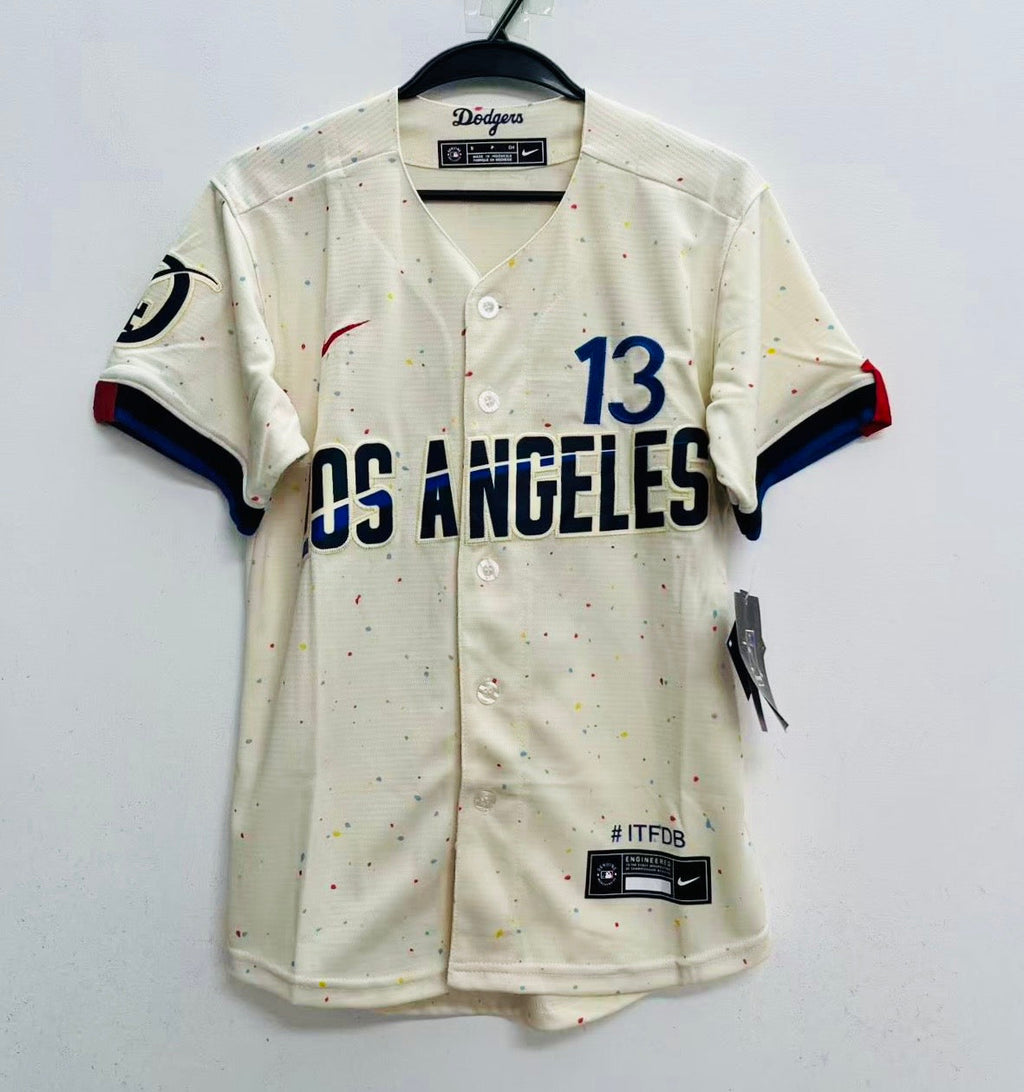 Max Muncy YOUTH KIDS Los Angeles Dodgers Nike City Connect Limited jersey