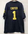 Anthony Carter Michigan Wolverines Official NCAA Jersey blue