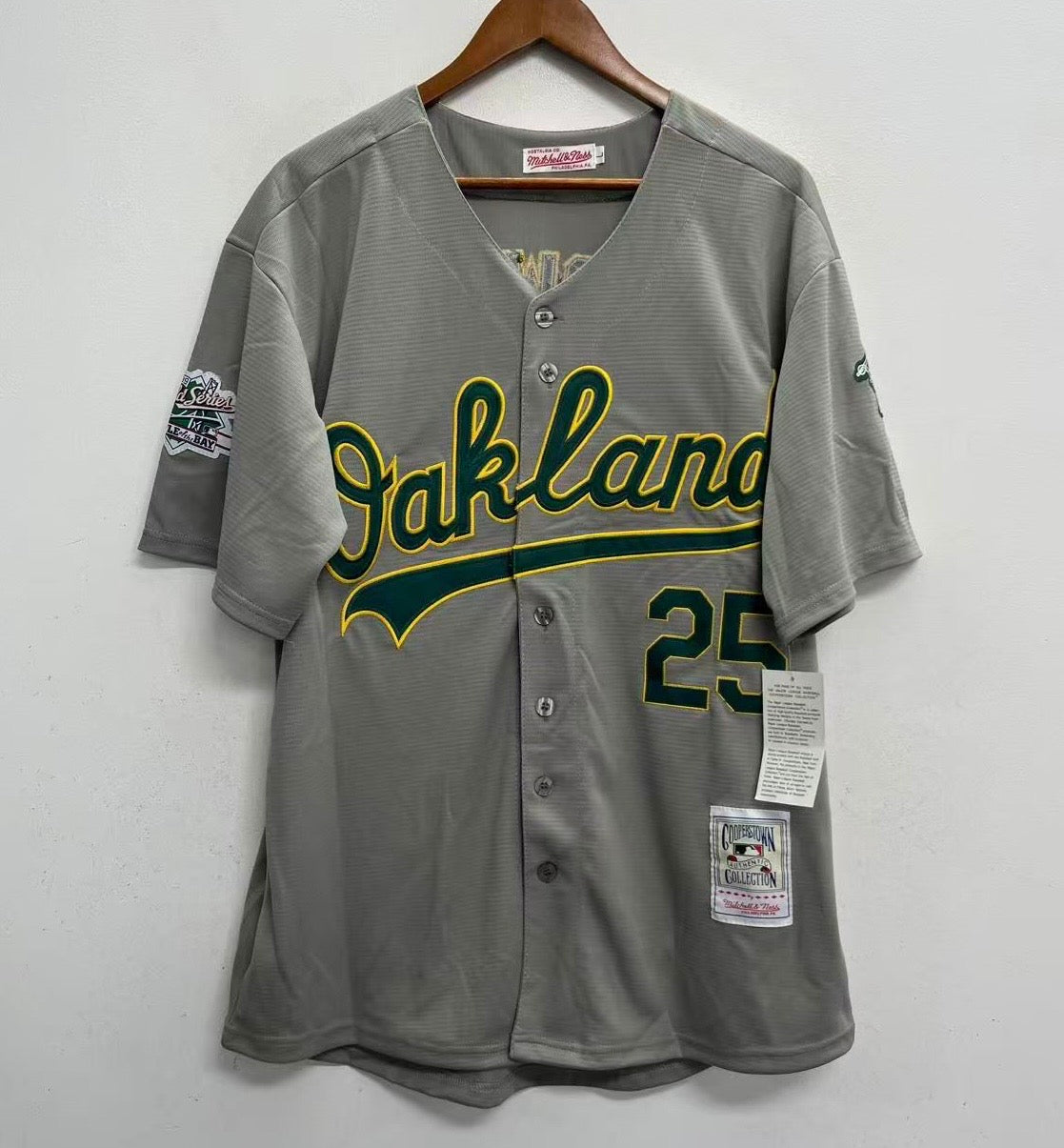Mark McGwire YOUTH KIDS Oakland Athletics A’s Official MLB jersey