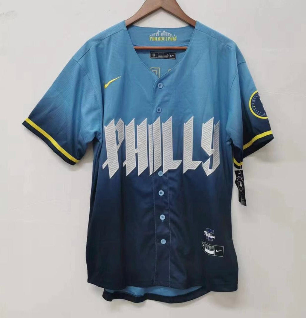 Brandon Marsh Philadelphia Phillies Nike City Connect Limited Official MLB Jersey