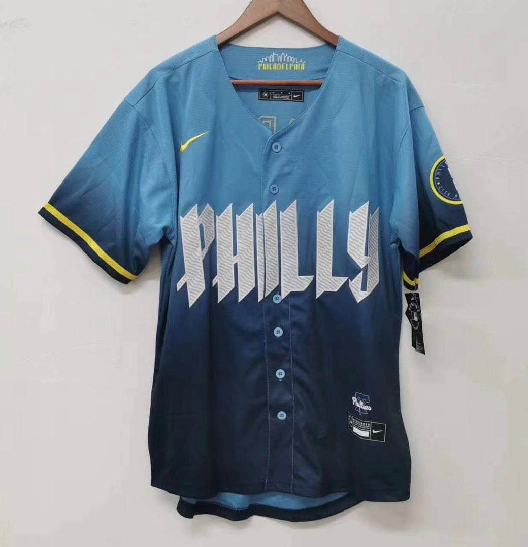 Brandon Marsh Philadelphia Phillies Nike City Connect Limited Official MLB Jersey