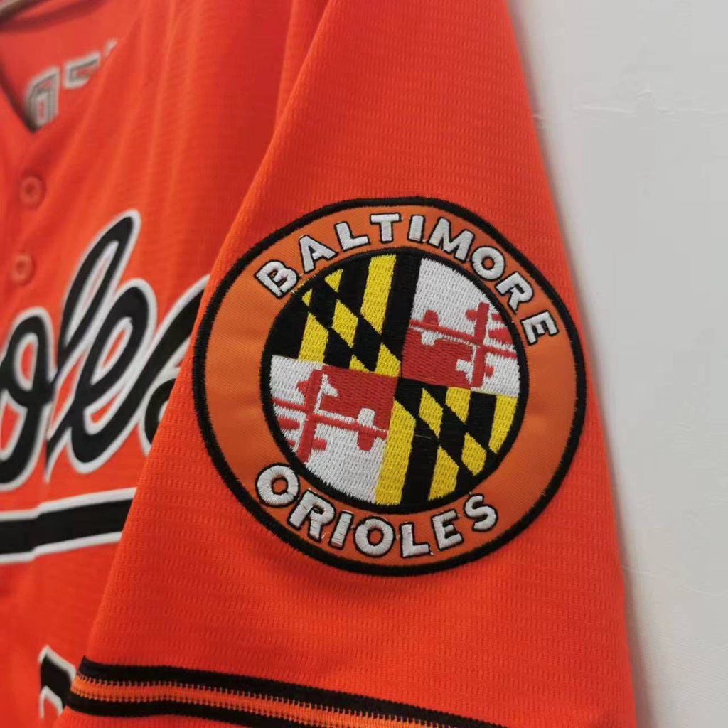 Gunnar Henderson Baltimore Orioles Official MLB Nike Jersey orange