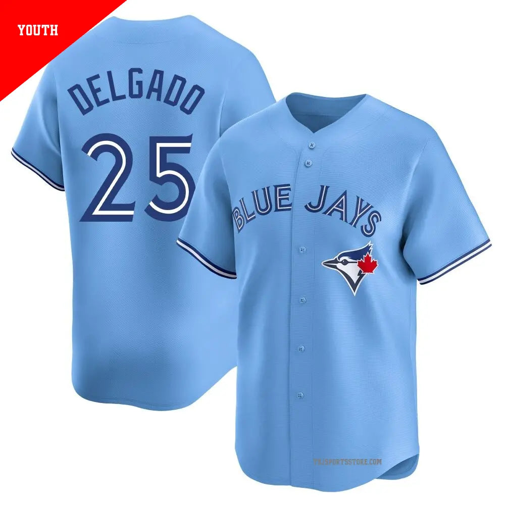 Carlos Delgado YOUTH KIDS Toronto Blue Jays Official MLB   Nike Jersey