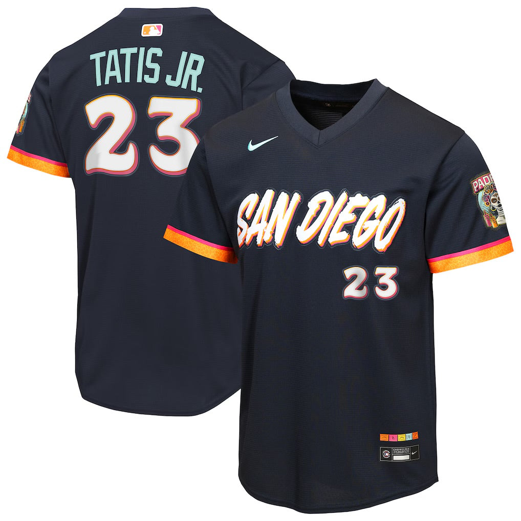 Fernando Tatís Jr. YOUTH KIDS San Diego Padres Official MLB Nike City Connect Limited Jersey