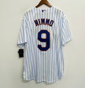 Brandon Nimmo New York Mets Official MLB Nike Jersey White Pinstripes