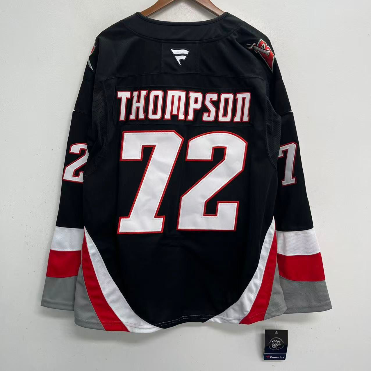 Tage Thompson Buffalo Sabres Official NHL Fanatics Jersey black