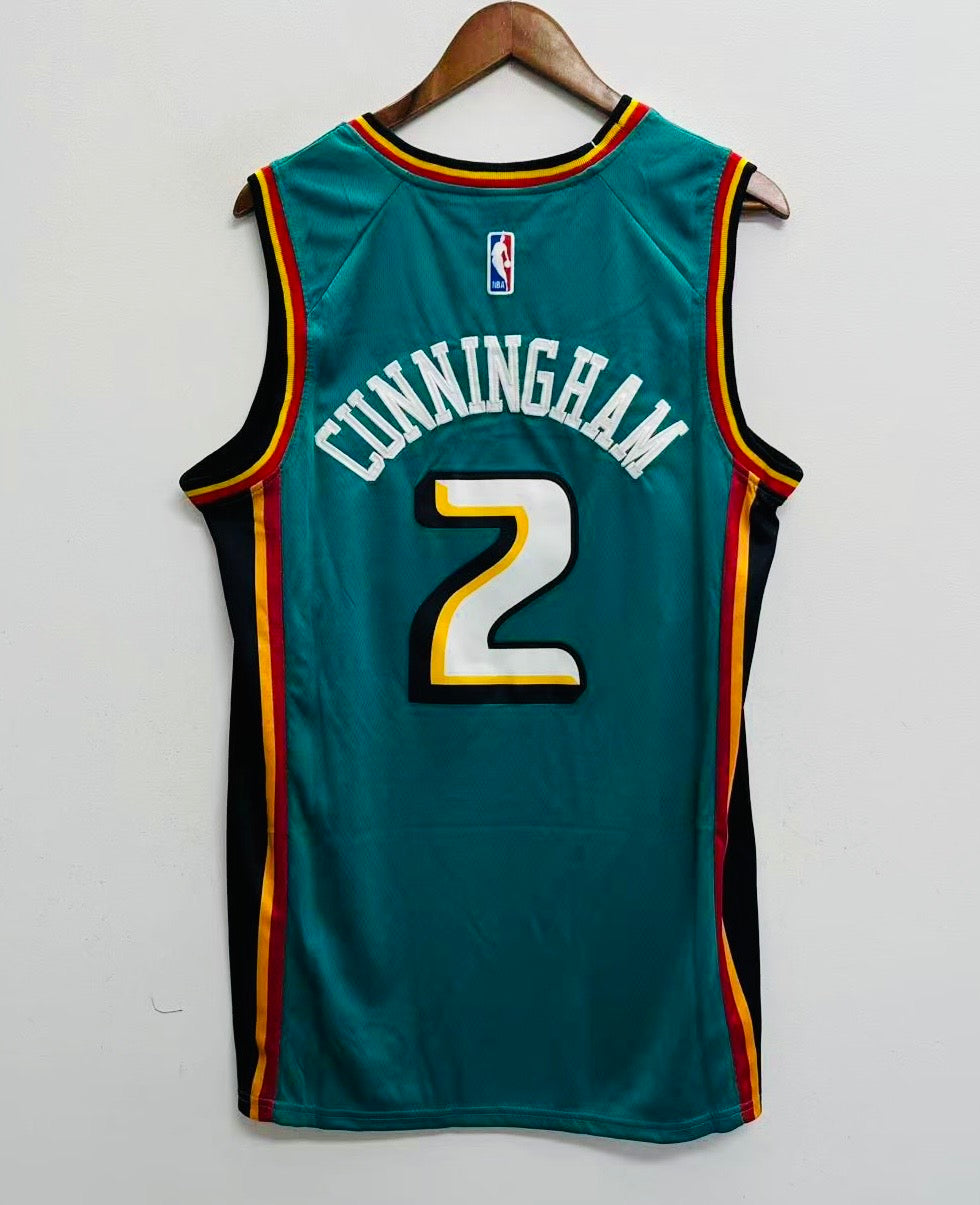 Cade Cunningham Detroit Pistons Official NBA Nike Jersey retro