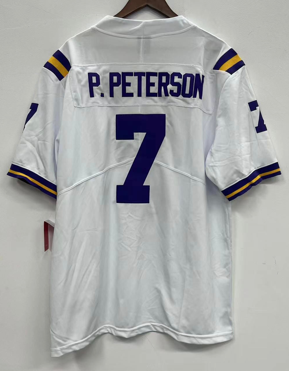 Patrick Peterson  LSU Tigers Jersey white