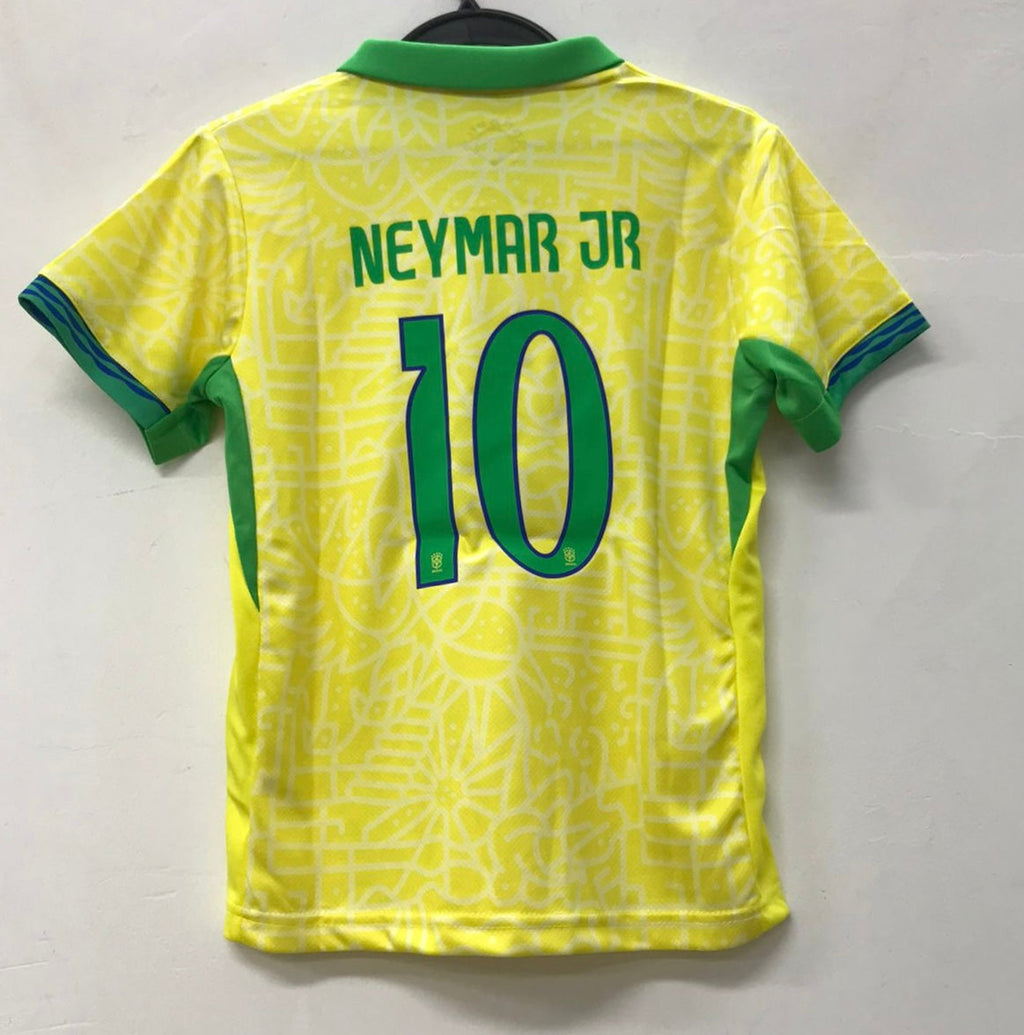 Neymar Jr. Brasil Soccer Futbol Jersey YOUTH KIDS sizes
