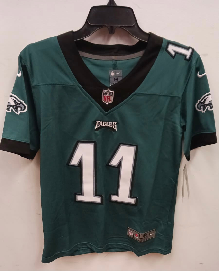 A.J. Brown YOUTH Philadelphia Eagles Jersey green