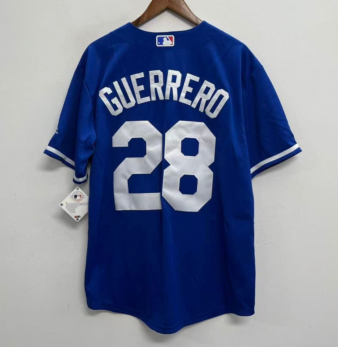 Pedro Guerrero Los Angeles Dodgers Official MLB jersey Majestic blue