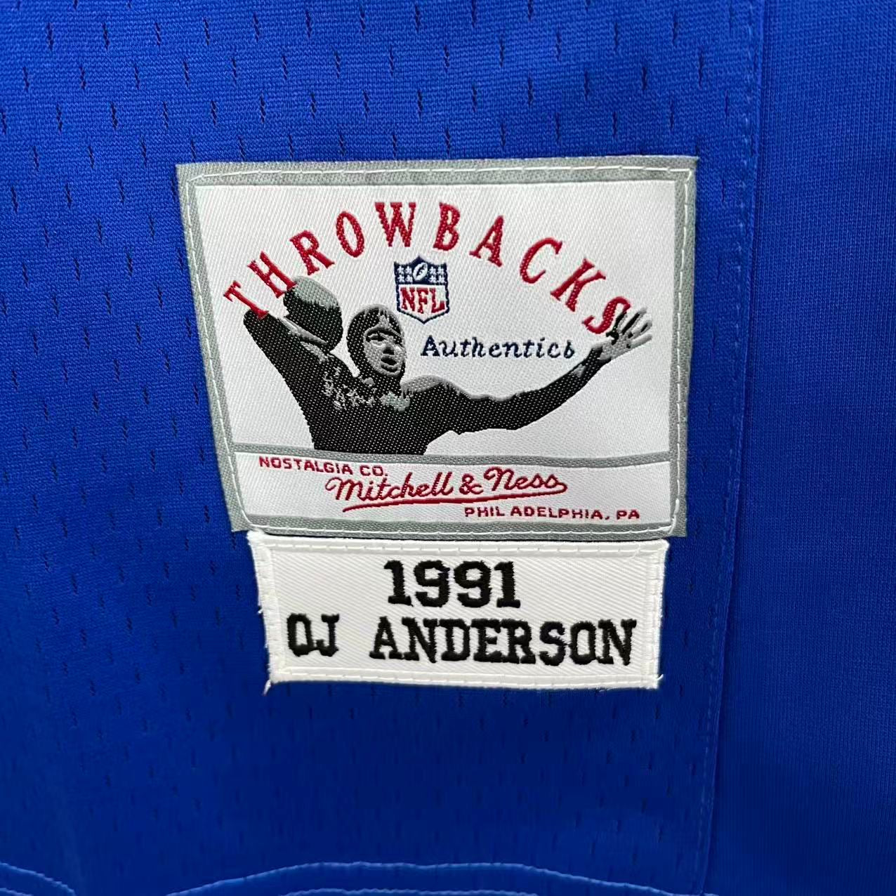 Ottis OJ Anderson Mitchell & Ness New York Giants Jersey