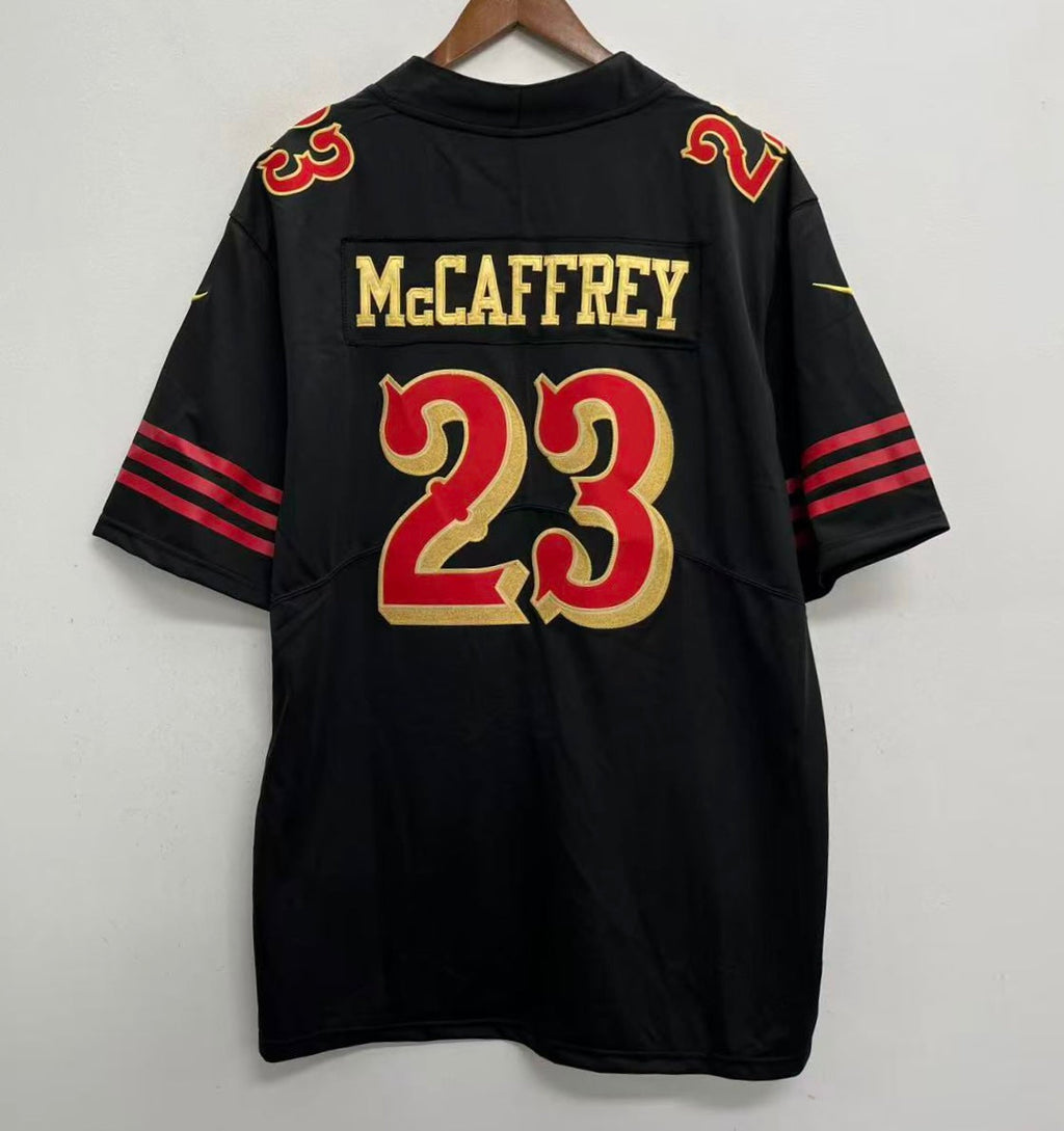 Christian McCaffrey San Francisco 49ers YOUTH KIDS Official NFL Nike 2025 Rivalries Collection Jersey