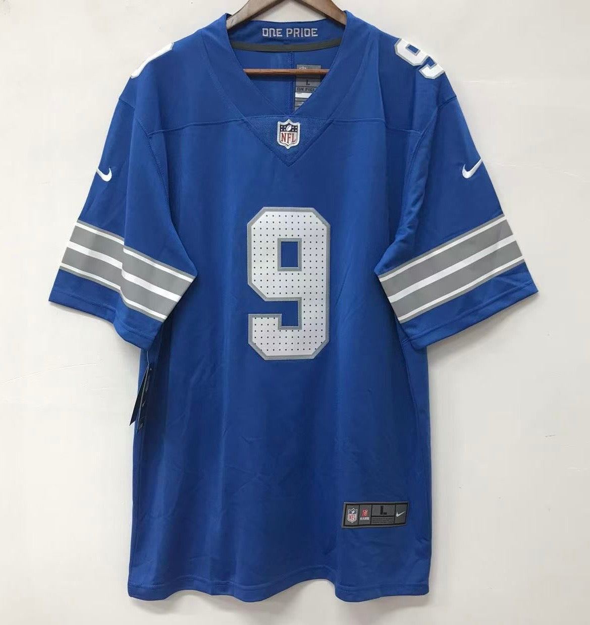 Jameson Williams Detroit Lions Official Nike Jersey blue