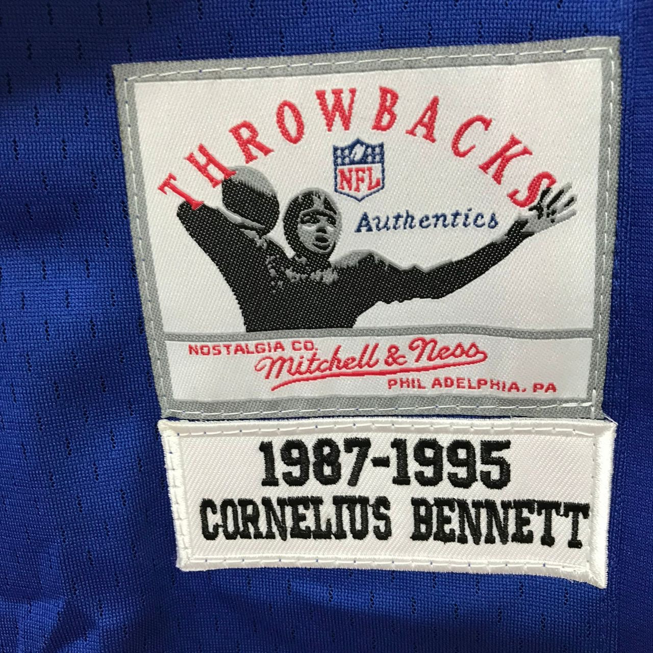 Cornelius Bennett Buffalo Bills NFL Mitchell  & Ness Jersey
