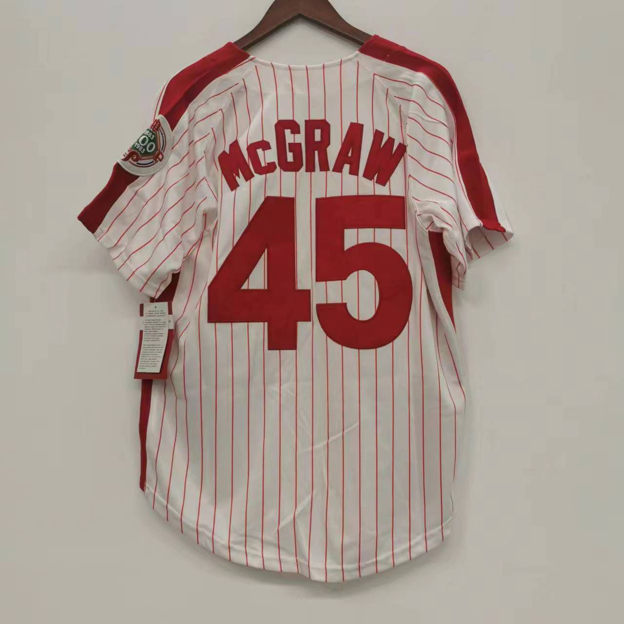 Tug McGraw Philadelphia Phillies 1983 Jersey Mitchell & Ness