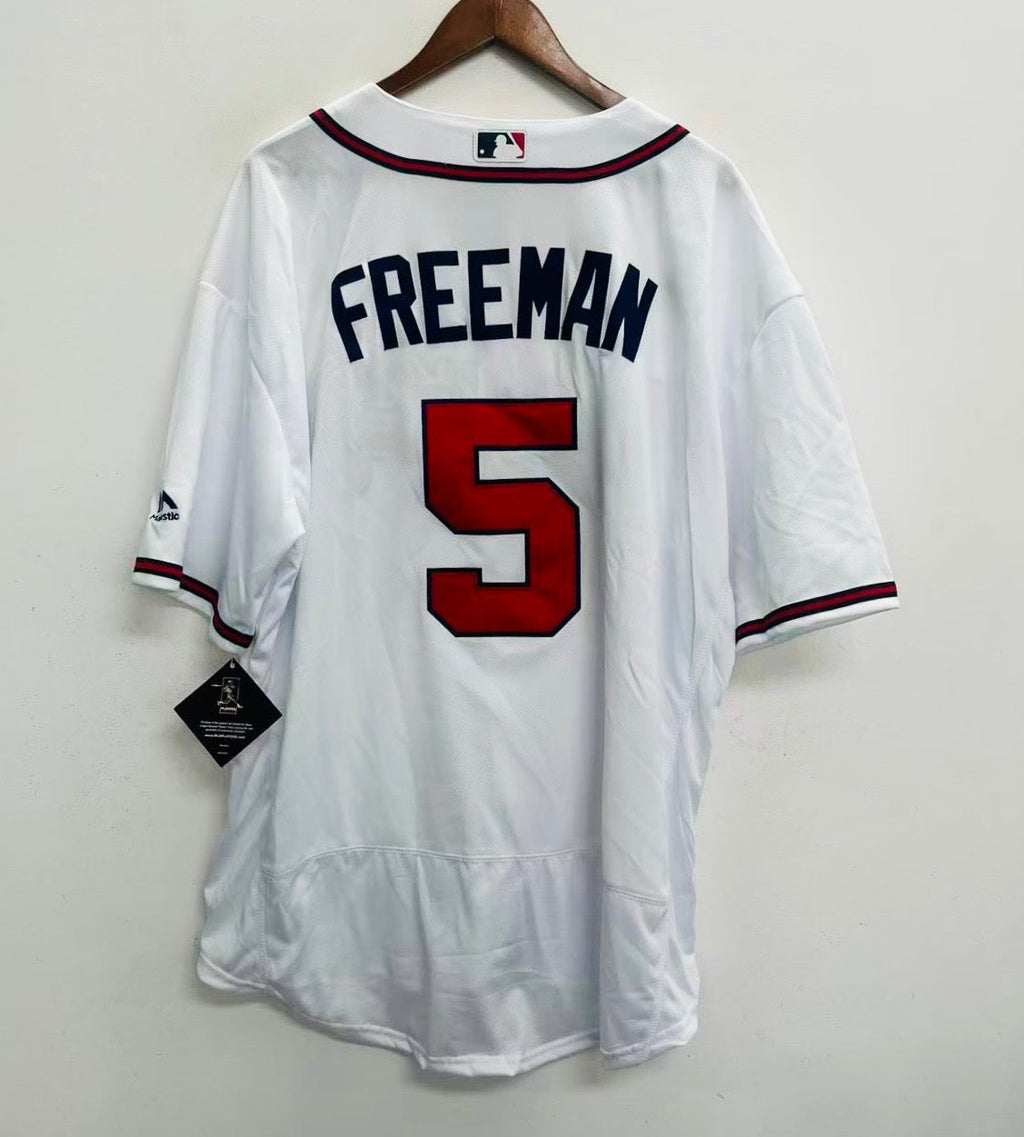 Freddie Freeman Atlanta Braves Official MLB Majestic Jersey white