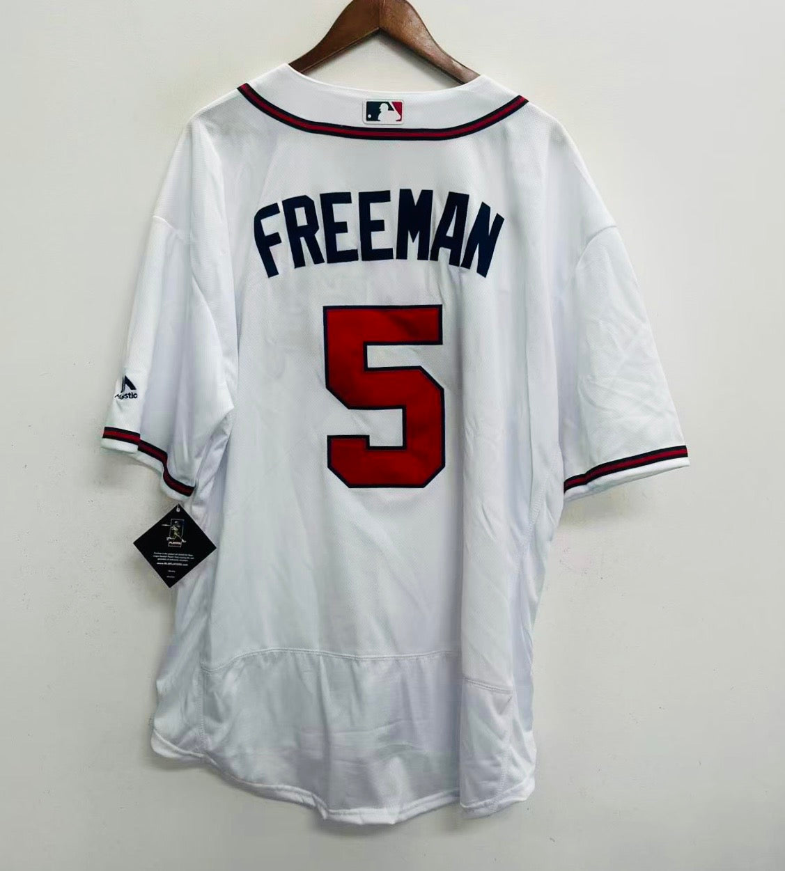 Freddie Freeman Atlanta Braves Official MLB Majestic Jersey white