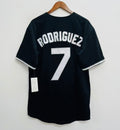 Ivan Rodriguez Texas Rangers Official MLB Mitchell & Ness Jersey black
