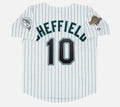 Gary Sheffield Florida Marlins 1997 Official MLB Jersey Majestic white