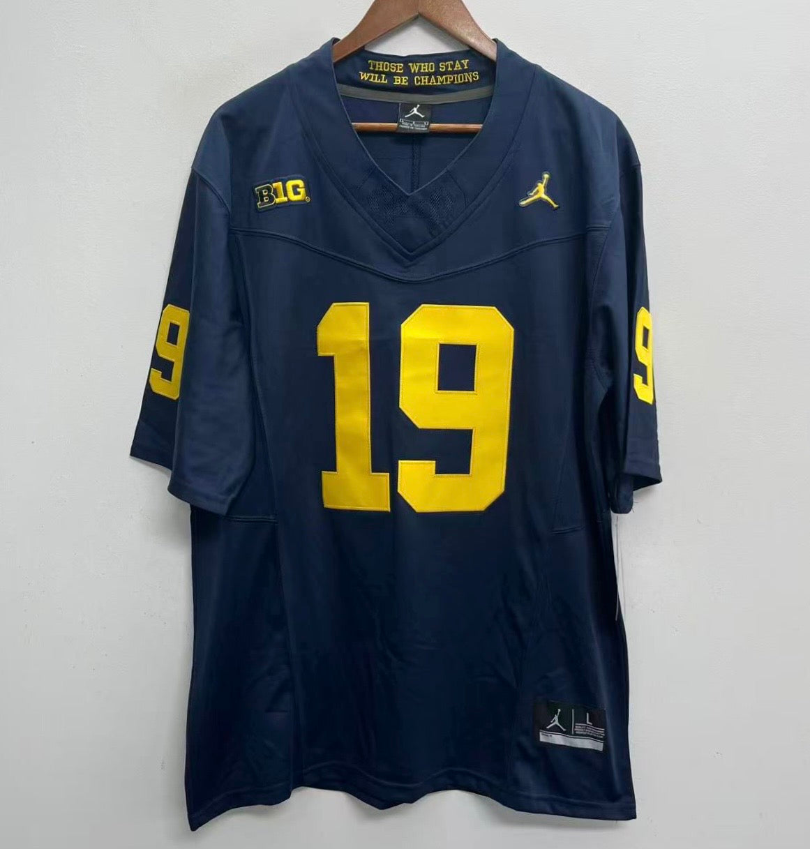 Bryce Underwood Michigan Wolverines Official NCAA Jersey