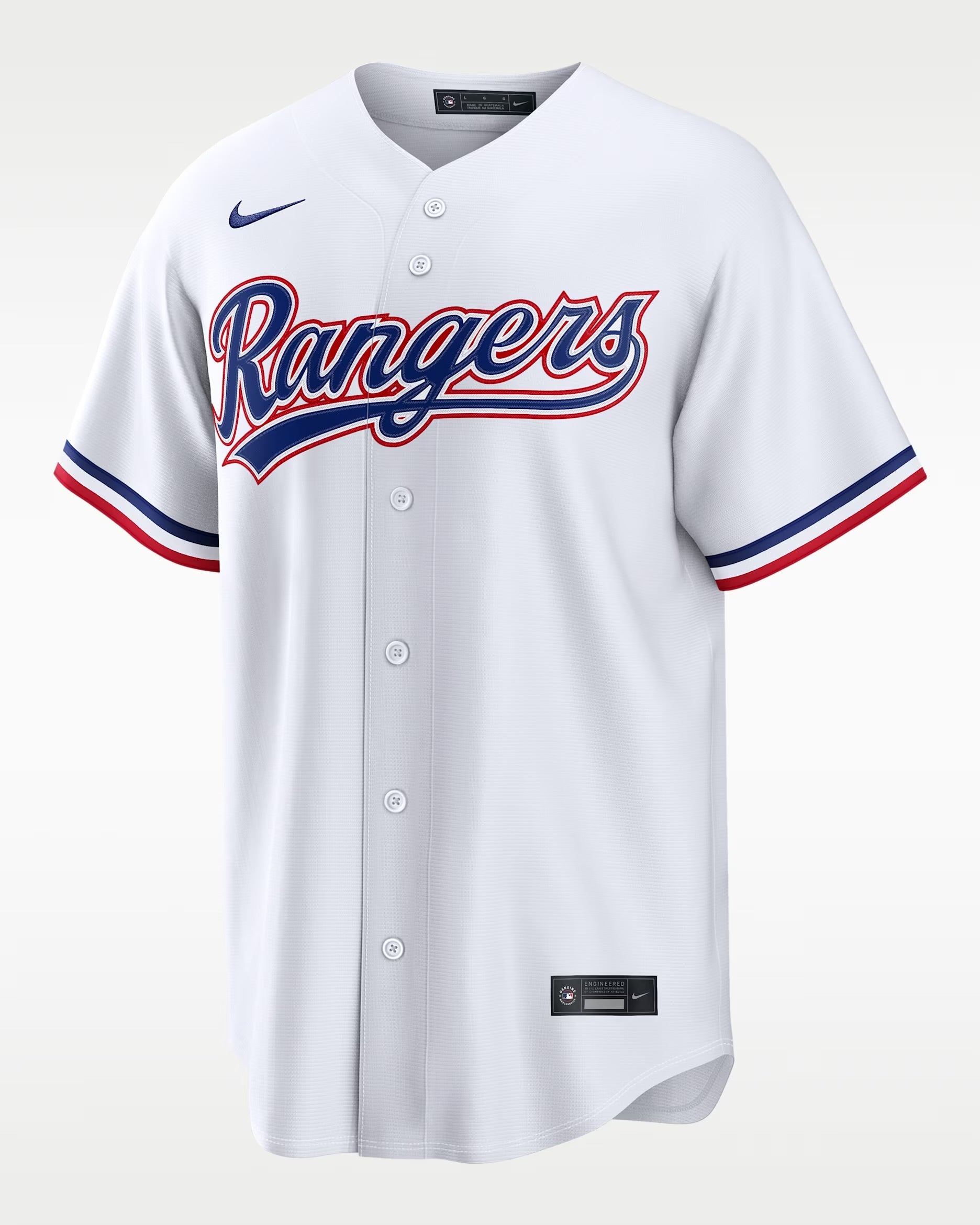 Wyatt Langford Texas Rangers official MLB Nike Jersey white