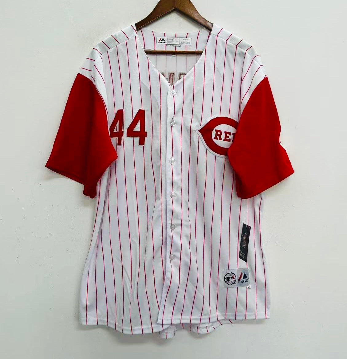 Eric Davis Cincinnati Reds Official MLB Majestic Jersey