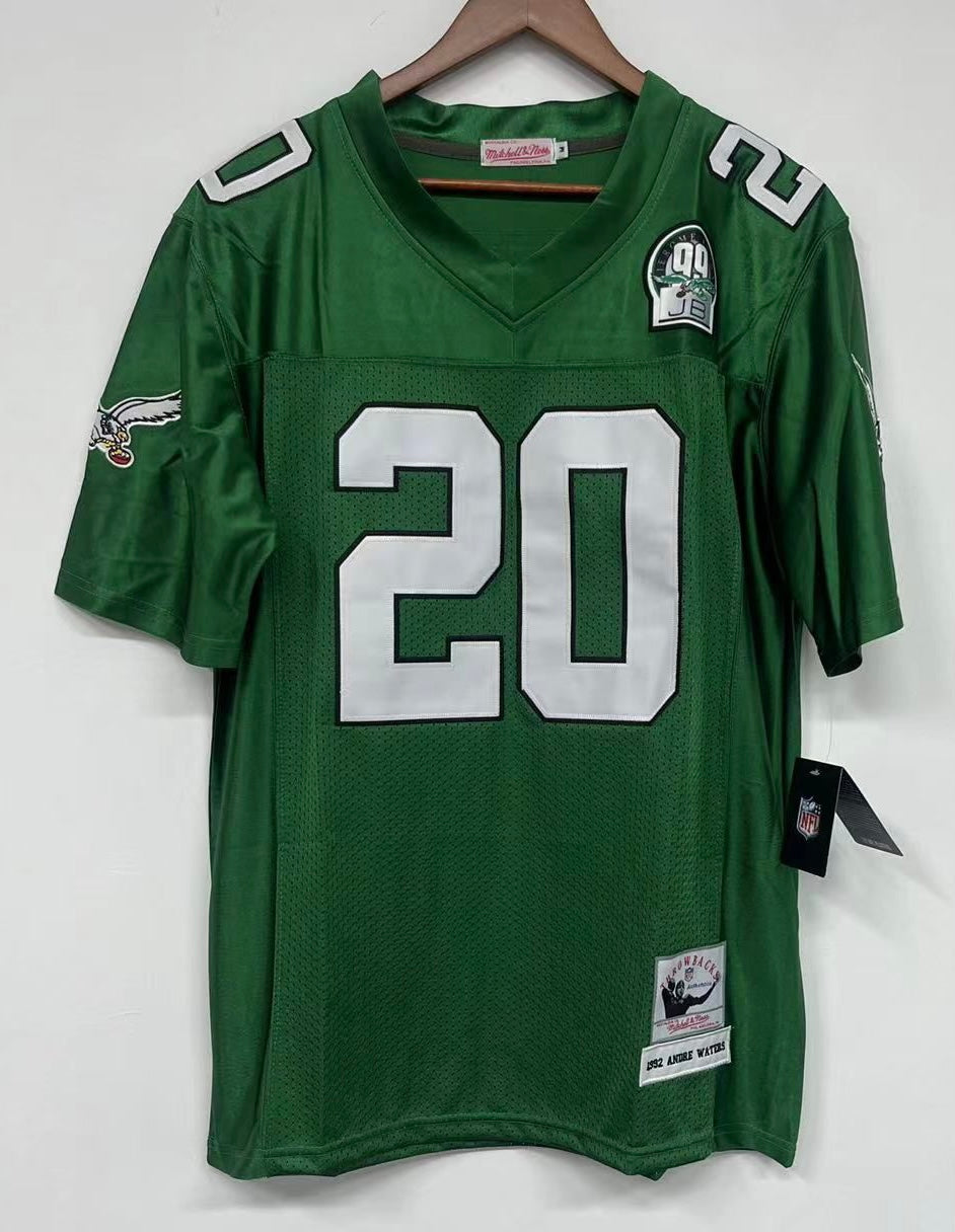 Andre Waters Philadelphia Eagles Official NFL Mitchell & Ness Jersey