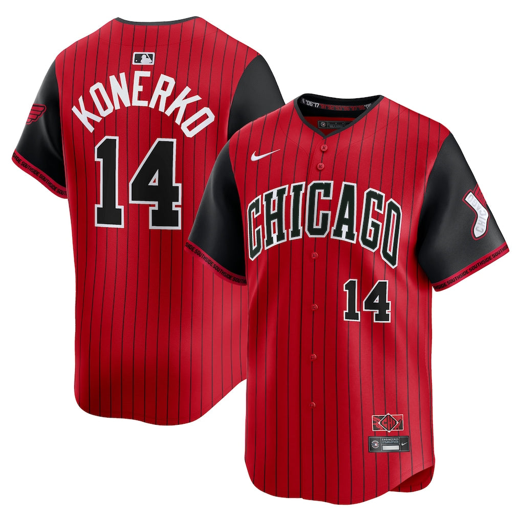 Paul Konerko YOUTH KIDS Chicago White Sox Official MLB Nike City Connect Limited Jersey