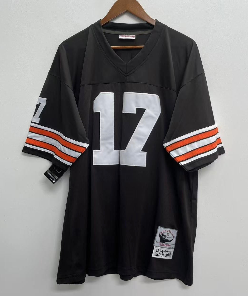 Brian Sipe Cleveland Browns Official NFL Mitchell & Ness Jersey