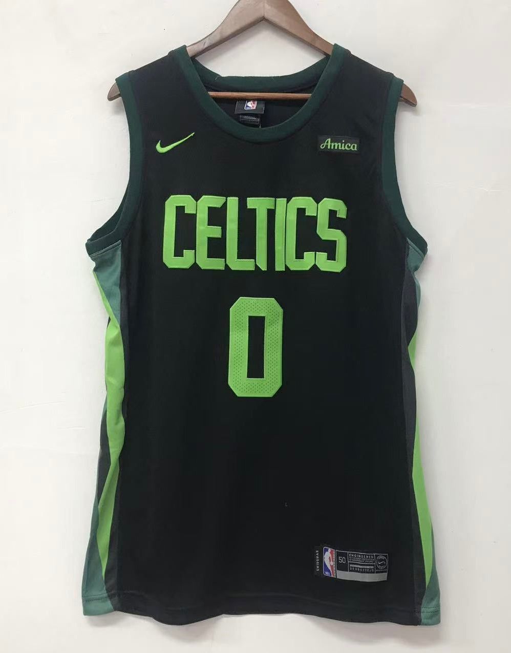 Jayson Tatum Boston Celtics Official NBA Nike Jersey Black