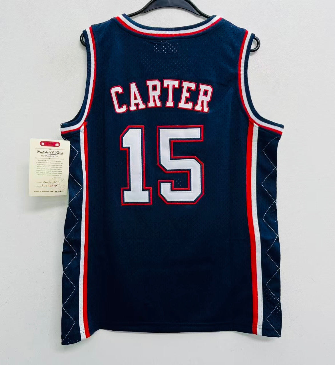Vince Carter YOUTH KIDS New Jersey Nets Jersey Mitchell & Ness