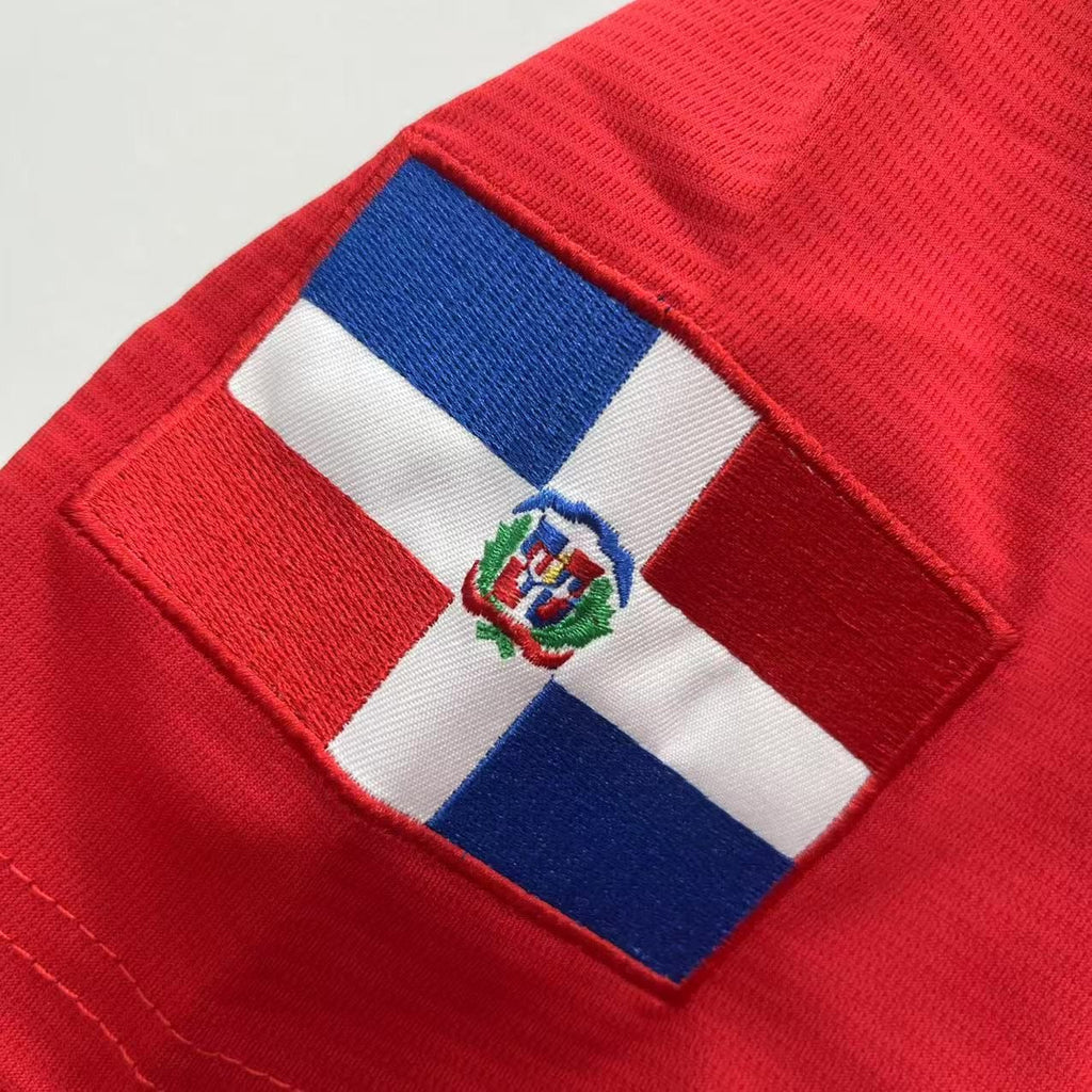 Juan Soto Dominican Republic DR jersey Nike Red