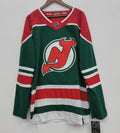 New Jersey Devils Official NHL Jersey green No name on back Adidas
