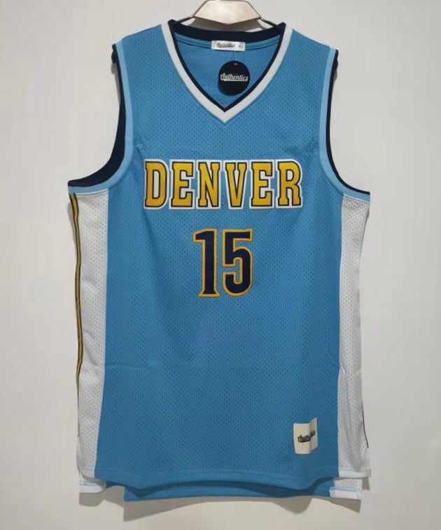 Nikola Jokić Denver Nuggets Jersey Classic Authentics light blue